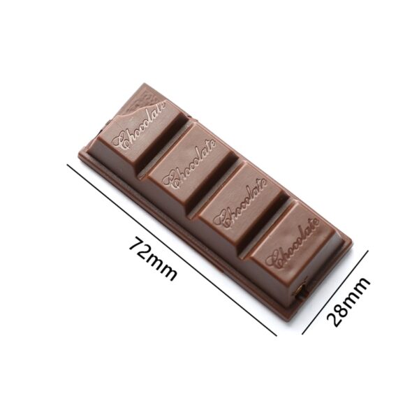 New 1pc Creative Chocolate Lighter Butane Gas Lighters Portable Cigar Cigarette Lighters Outdoor Smoking Accessories Gadgets 5