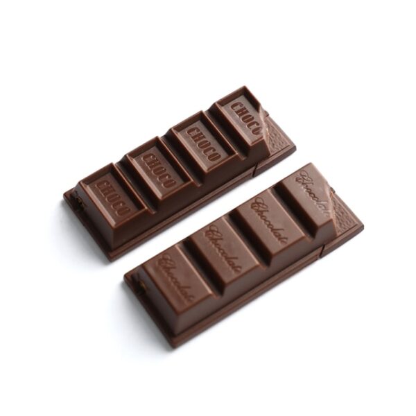 New 1pc Creative Chocolate Lighter Butane Gas Lighters Portable Cigar Cigarette Lighters Outdoor Smoking Accessories
