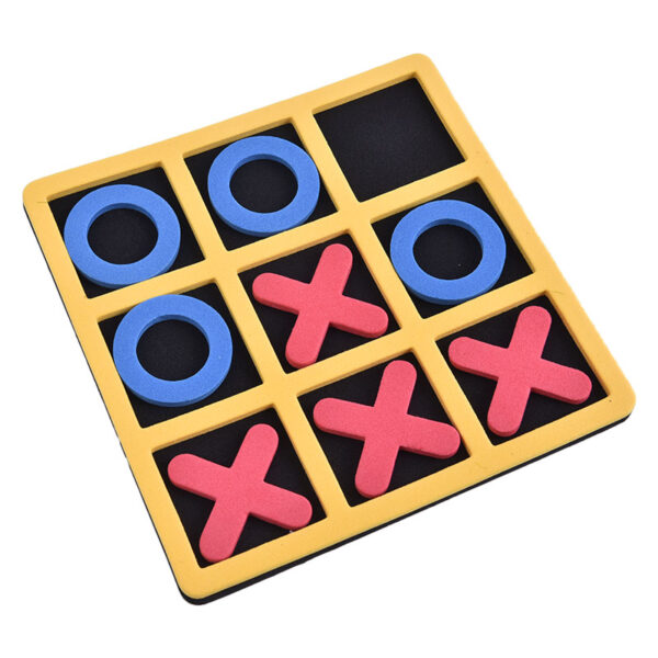 Interacțiune părinte-copil Agrement Joc de masă OX Șah Amuzant Dezvoltare Jucării educaționale inteligente Jocuri puzzle pentru copii
