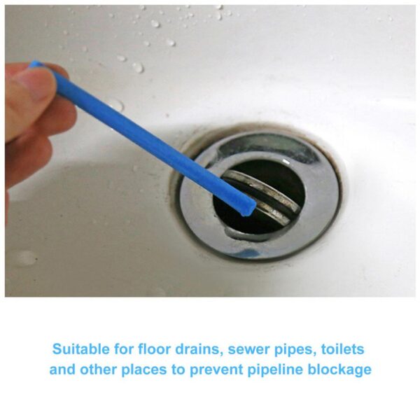 Pipe Cleaning Stick Household Drain Cleaner Sticks For Drain Pipe Cleaning Stick Household Drain Cleaner Sticks 2
