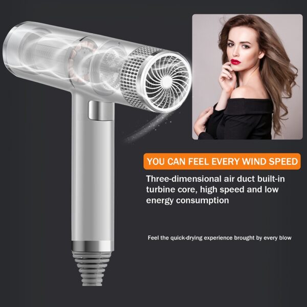 Professional Hair Dryers Light Weighte Air Blow Dryer Salon Dryer Hot Cold Wind Negative Ionic Hair 2