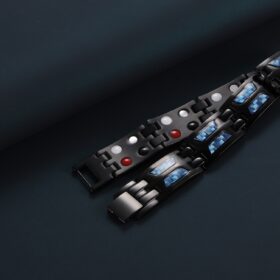 Carbon Blue Titanium Bracelet - image 9