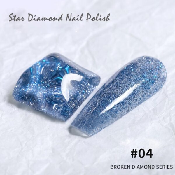 SKVP Reflective Diamond Gel Nail Polish 8ML Sparkling Glitter Laser Nail Gel Art Semi Permanent Top 3.jpg 640x640 3