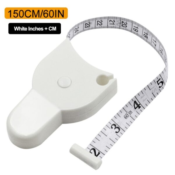 Self tightening Measure Tape CM Inches for Body Waist Keep Fit Measurement Tools 150cm 60 Inch 1.jpg 640x640 1
