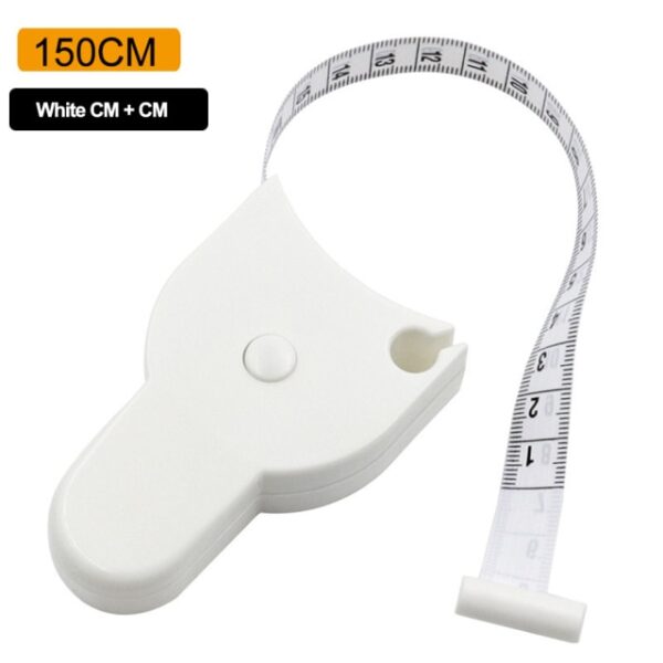 Self tightening Measure Tape CM Inches for Body Waist Keep Fit Measurement Tools 150cm 60