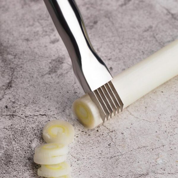 Shred Silk The Knife Stainless Steel Onion Graters Vegetable Garlic Cutter Food Speedy Chopper Safe Aid 3