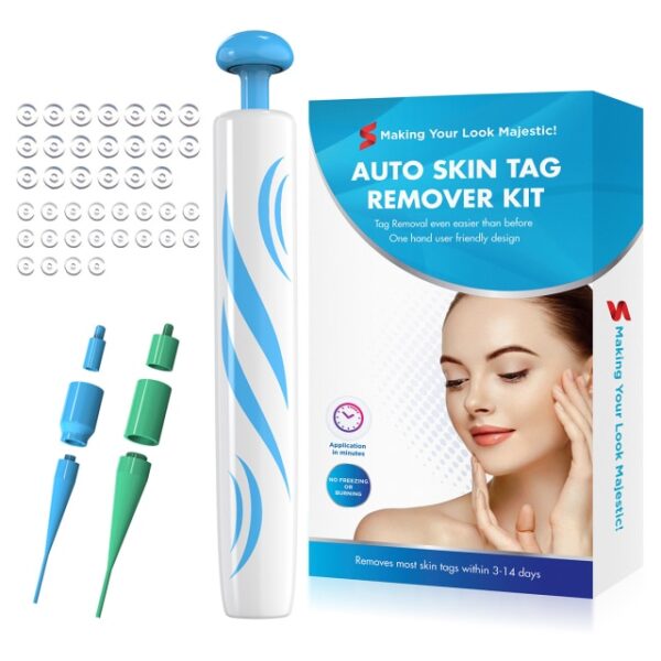 Skin Tag Removal Kit Home Use Mole Wart Remover Equipment Micro Skin Tag Treatment Tool