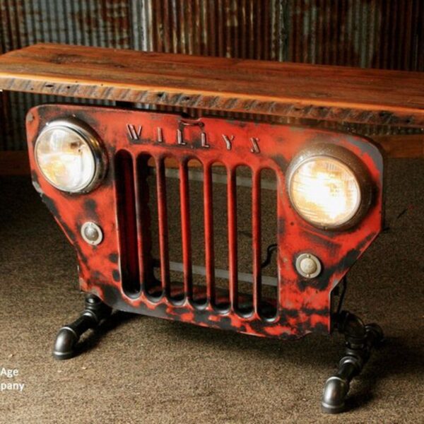 Steampunk Industrial Table Model Resin Statue Art Ornament Home Decoration Desktop Sculpture Birthday Gift Antique Car 1