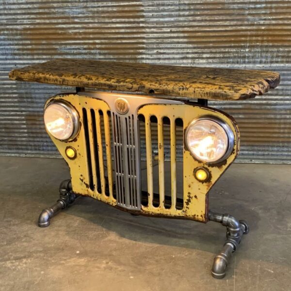 Steampunk Industrial Table Model Resin Statue Art Ornament Home Decoration Desktop Sculpture Birthday Gift Antique Car 3