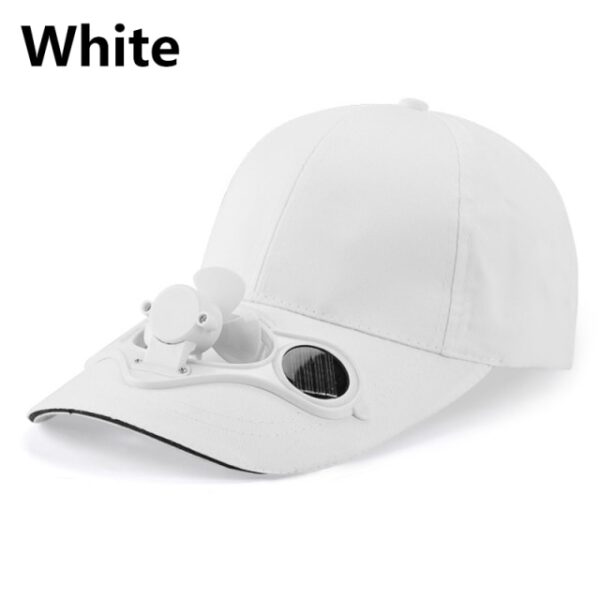 Summer Cap with fan Solar Sun Fan hat Power Casual Sun fan Visor Cap Men Women 4.jpg 640x640 4