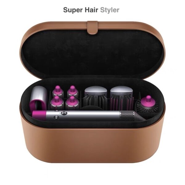 Super Hair Curling Styling Tool Hårvård Styling Curling Irons Hårtork och plattningsborste Multi