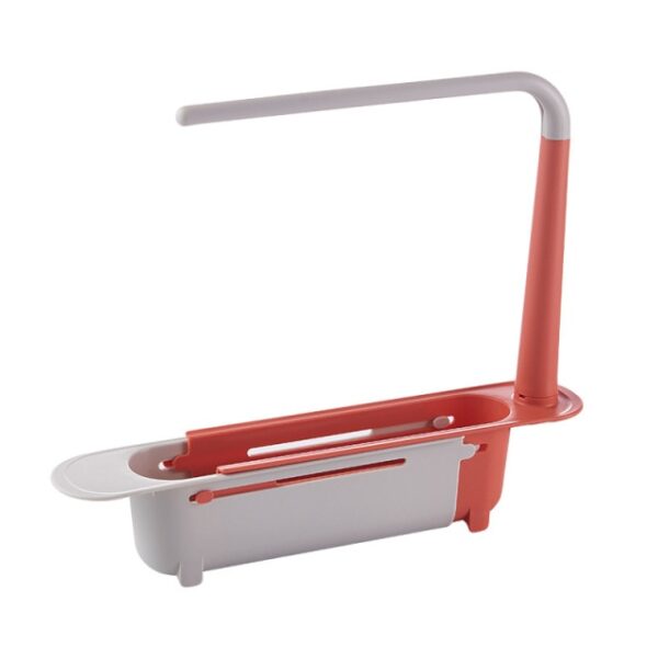 Telescopic Sink Shelf Kitchen Sinks Organizzatur Sapun Sponge Holder Sink Drain Rack Ħażna Basket Kċina