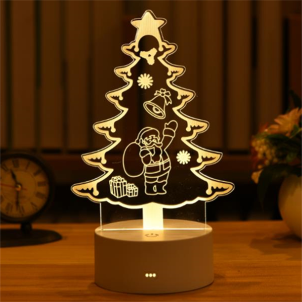 Zawadi ya Siku ya Wapendanao Upendo Sungura Dubu Kids Nuru ya Usiku Led Harusi Chumba cha kulala Nightlight Decor Light 3D