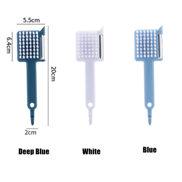 1 pc 주방 다기능 5 in 1 과일 및 야채 필러 청소 브러시 ​​캔 오프너 주방 5