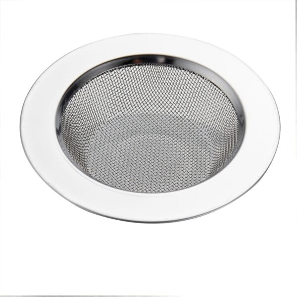 1PCS igwe anaghị agba nchara bathtub ntutu na-ejide ihe nkwụsi ike ịsa ahụ Drain Hole Filter Trap Kitchen Metal Sink Strainer 5