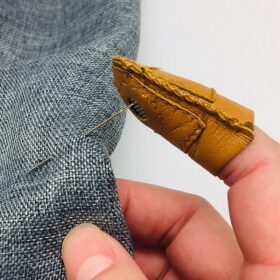 Leather Sewing Thimble Finger Cot - image 4