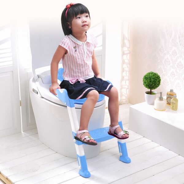 2 Colors Baby Potty Training Seat Children s Potty With Adjustable Ladder Infant Baby Toilet Seat 2
