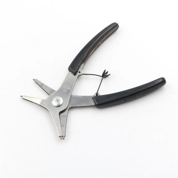 2 in 1 Snap Ring Pliers Multifunction DIY Snap Spring Ring Circlip Removal Install Plier Tool 4