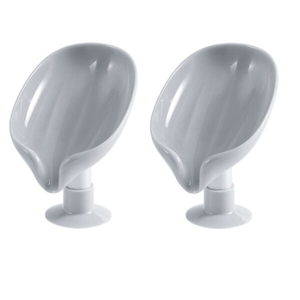 2PCS Suction Cup Soap dish For bathroom Shower Portable Leaf Soap Holder Plastic Sponge Tray For 2.jpg 640x640 2