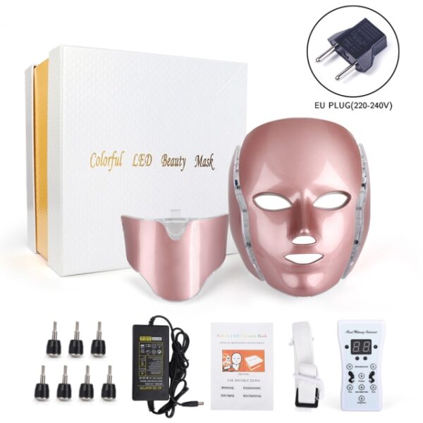 7 Colors LED Light Therapy Face Mask Skin Rejuvenation Led Photon Facial Mask Phototherapy Face Care 12.jpg 640x640 12