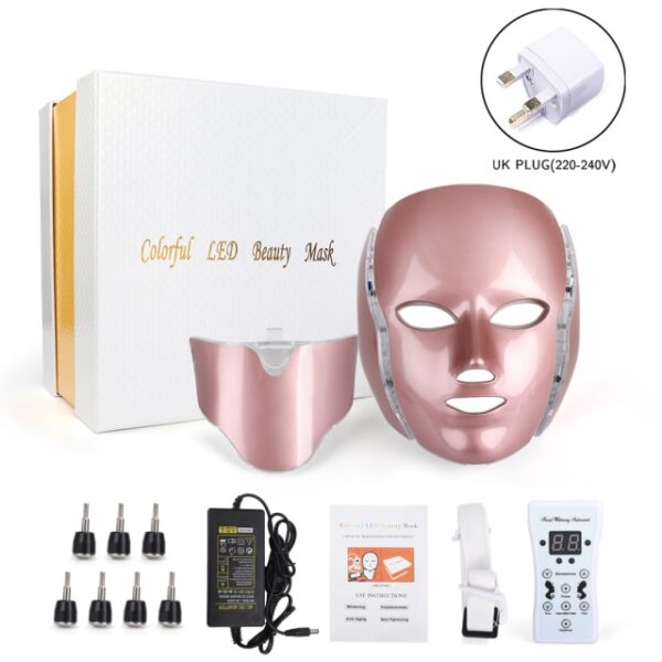 7 Colors LED Light Therapy Face Mask Skin Rejuvenation Led Photon Facial Mask Phototherapy Face Care 14.jpg 640x640 14