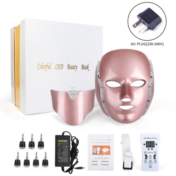 7 Colors LED Light Therapy Face Mask Skin Rejuvenation Led Photon Facial Mask Phototherapy Face Care 15.jpg 640x640 15
