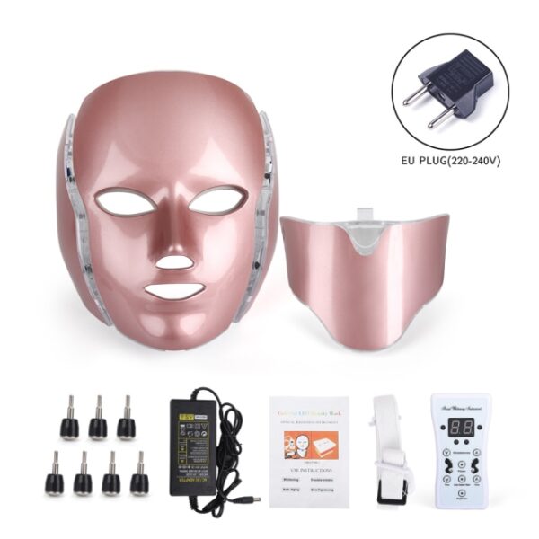 7 Colors LED Light Therapy Face Mask Skin Rejuvenation Led Photon Facial Mask Phototherapy Face Care 4.jpg 640x640 4