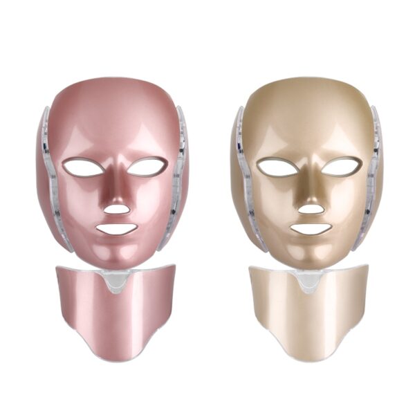 7 Colors LED Light Therapy Face Mask Skin Rejuvenation Led Photon Facial Mask Phototherapy Face Care 5