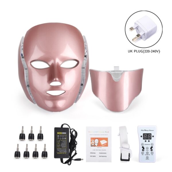 7 Colors LED Light Therapy Face Mask Skin Rejuvenation Led Photon Facial Mask Phototherapy Face Care 6.jpg 640x640 6