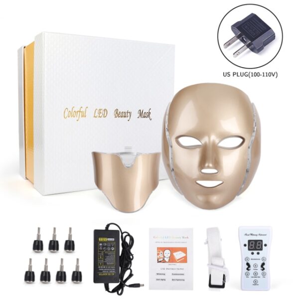 7 Colors LED Light Therapy Face Mask Skin Rejuvenation Led Photon Facial Mask Phototherapy Face Care 9.jpg 640x640 9