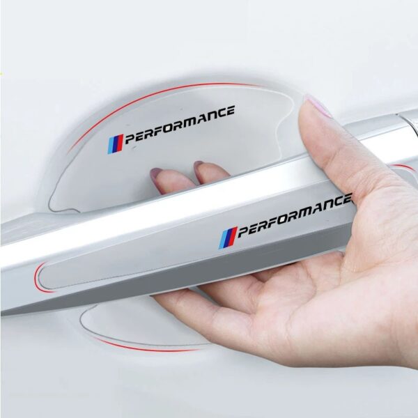 8pcs Car Door Handle Sticker Transparent Protective Film for Lexus is250 ct200h gx460 rx350 LX GS 5