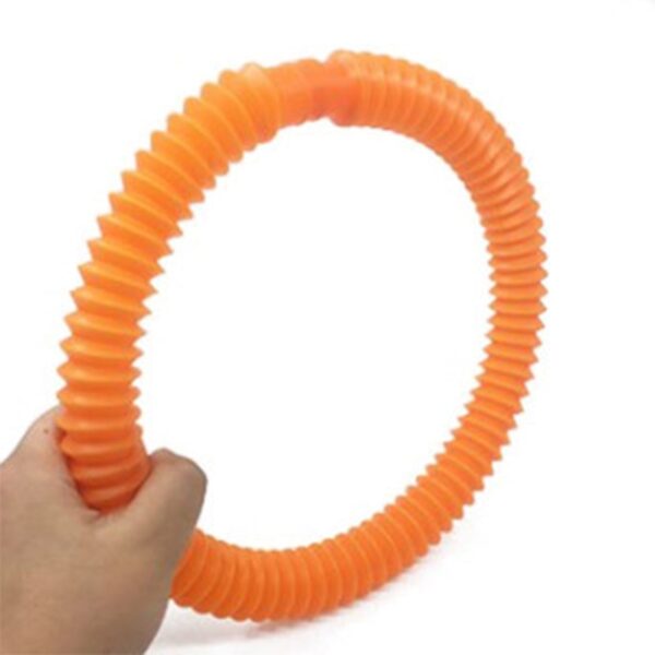 8kom šarene plastične pop cijevi zavojnice djeca S kreativna čarobna igračka krug smiješne igračke rani razvoj 1