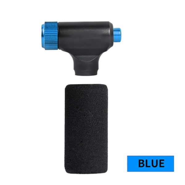 CO2 Pump For Bicycle Schrader Presta Adapter Bike Pump Inflator Aluminum Tire Tube Mini Hand