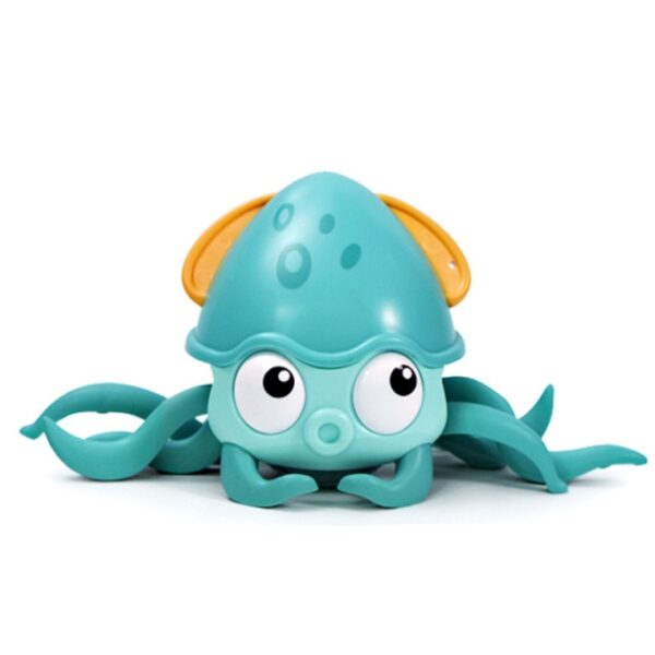 Dječja hobotnica igračka sa satnim mehanizmom za bebe Igračke za kupanje Igračke za kupanje povučene užetom Puzeći rak sa satom na kopnu i 1.jpg 640x640 1