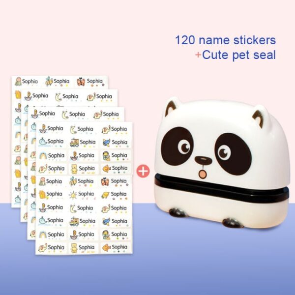 Cute Cartoon Children Seal Students Large Size Washed Non Fading Fabric And Textile Stamps 2.jpg 640x640 2