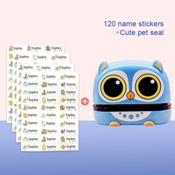 Cute Cartoon Children Seal Students Large Size Washed Non Fading Fabric And Textile Stamps 3.jpg 640x640 3