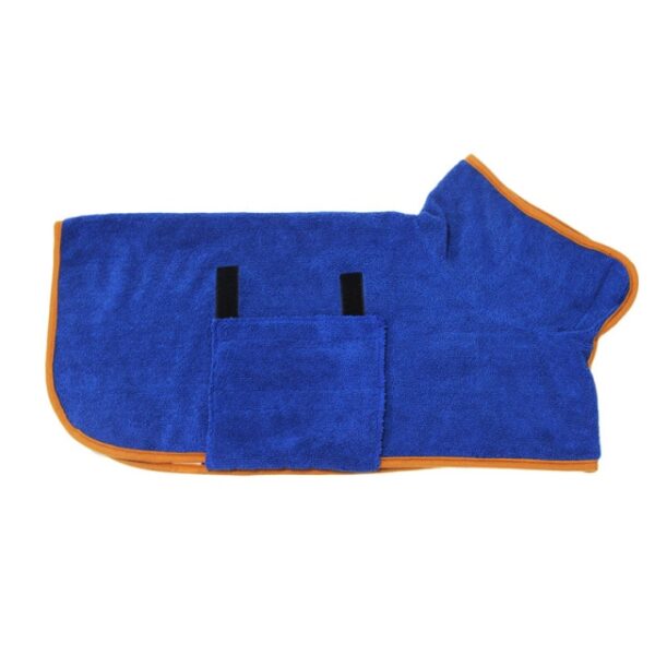 Dog Bathrobe Towel Bath Robe Pet Bathrobe Drying Coat Absorbent Towel For Large Medium Small Dog 4.jpg 640x640 4