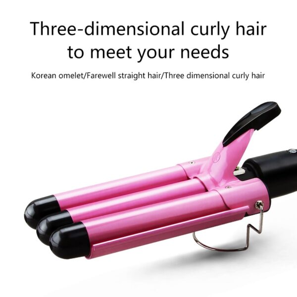 Hair Curling Iron Ceramic Professional Triple Barrel Hair Curler Egg Roll Hair Styling Tools Hair Styler 1