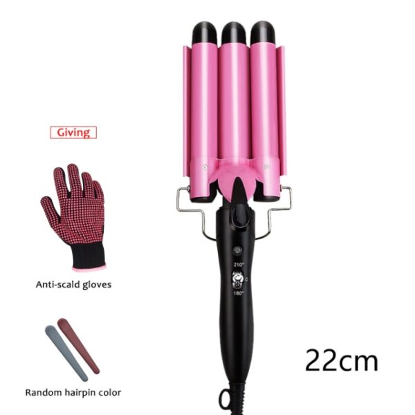 Hair Curling Iron Ceramic Professional Triple Barrel Hair Curler Egg Roll Hair Styling Tools Hair Styler 1.jpg 640x640 1