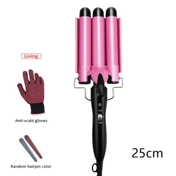 Hair Curling Iron Ceramic Professional Triple Barrel Hair Curler Egg Roll Hair Styling Tools Hair Styler 2.jpg 640x640 2