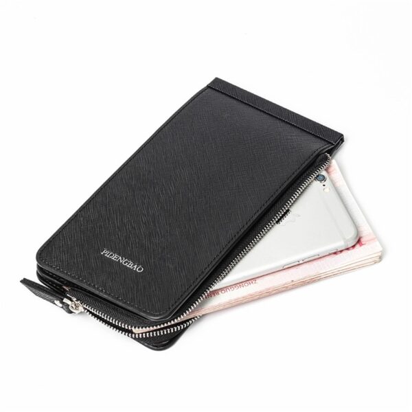 ID Credit Card Holder Women Men Phone Long Slim Bank Coin Purse for Cards Wallet for 1