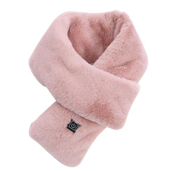 Imitation Rabbit Fur Winter Warm Heating Scarf Usb Rechargeable Cervical Collar Anti leakage Design Can Be 2.jpg 640x640 2