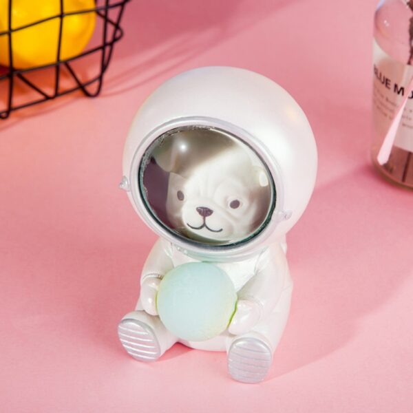 LED Creative Cute Pet Astronaut Night Light USB Charging Bedroom Bedside Lamp Cartoon Jewelry Ornaments Birthday 1