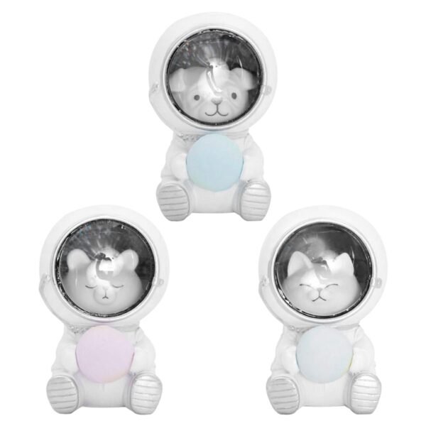 LED Creative Cute Pet Astronaut Night Light USB Charging Bedroom Bedside Lamp Cartoon Jewelry Ornaments Birthday 5