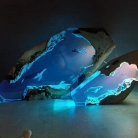 Diver Whale Night Light - image 2