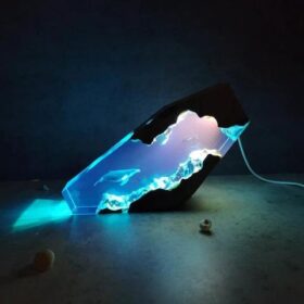Diver Whale Night Light - image 1