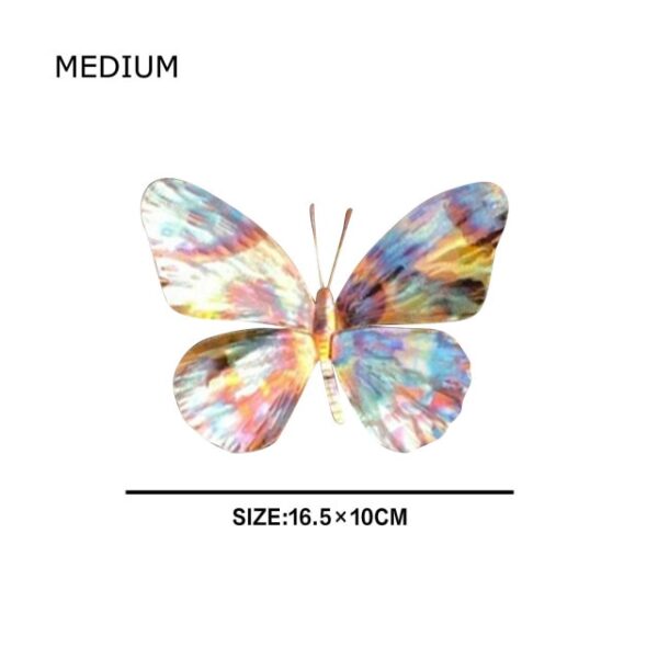 Metal Butterfly Decor ihe ndozi mgbidi ihe ịchọ mma ubi Art For Patio Porch Fence Backyard N'èzí hanging Decoration 1.jpg 640x640 1