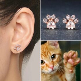 Cute Paw Earrings - image 1