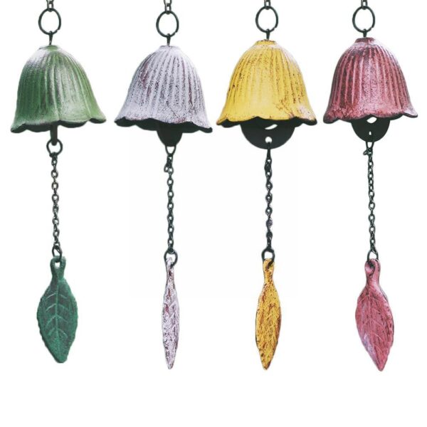 Traditional Japanese Outdoor Wind Chime Cast Iron Iwachu Wind Bells Wind and Chimes Bless Wind Solidarity 1