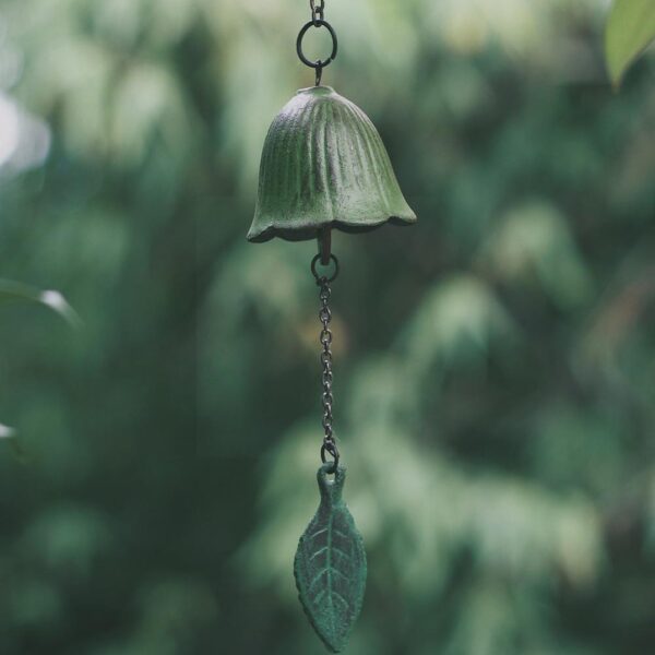 Traditional Japanese Outdoor Wind Chime Cast Iron Iwachu Wind Bells Wind and Chimes Bless Wind Solidarity 2